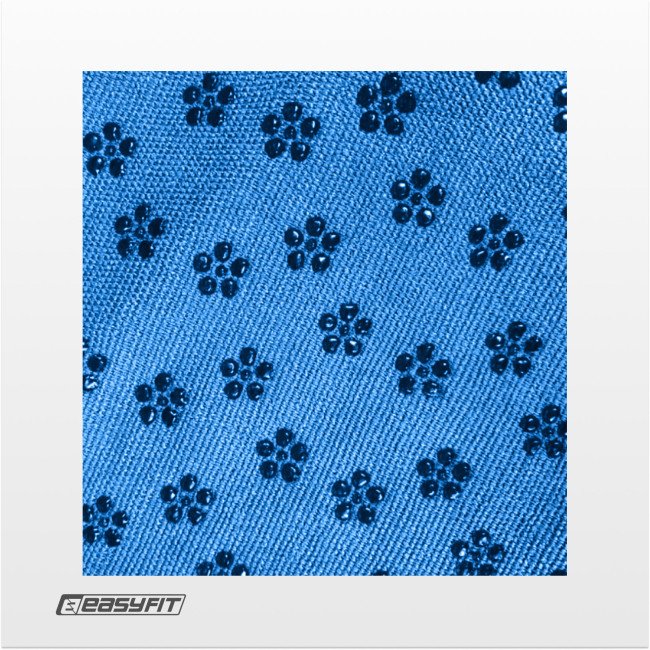 Рушник для йоги EasyFit Yoga Mat Towel з мікрофібри (Синій)