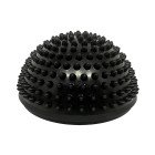 Півсфера масажна кіндербол EasyFit 16 см м'яка чорна