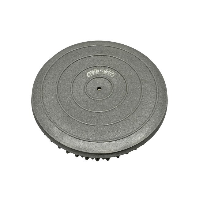 Півсфера масажна кіндербол EasyFit 16 см м'яка сіра