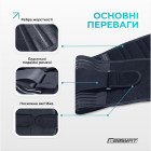 Пояс для спини з 4 ребрами жорсткості EasyFit (M)
