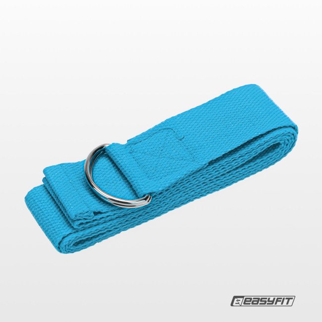 Ремінь для йоги EasyFit світло-блакитний