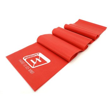 Стрічка латексна EasyFit 0.65 мм для пілатеса та йоги червона
