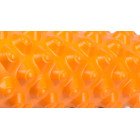 Масажний ролик EasyFit Grid Roller Extreme 33 см Помаранчевий