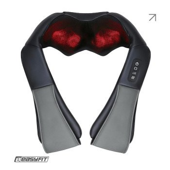 Масажер для шиї EasyFit Shiatsu (роликовий шиацу-масаж плечей і тіла)