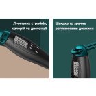 Швидкісна скакалка з лічильником EasyFit чорний-зелений