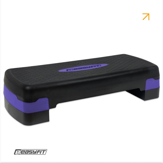 Степ-платформа EasyFit Step-B 2-ступінчаста фіолетова