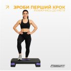 Степ-платформа EasyFit Step-B 2-ступінчаста фіолетова