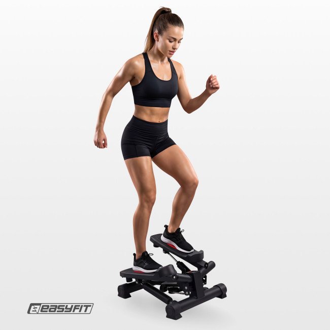Степер поворотний EasyFit Pace-В з еспандерами