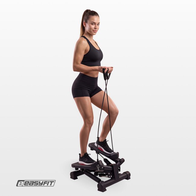 Степер поворотний EasyFit Pace-В з еспандерами