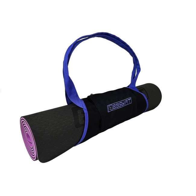 Сумка-переноска EasyFit для йога-килимка Синя