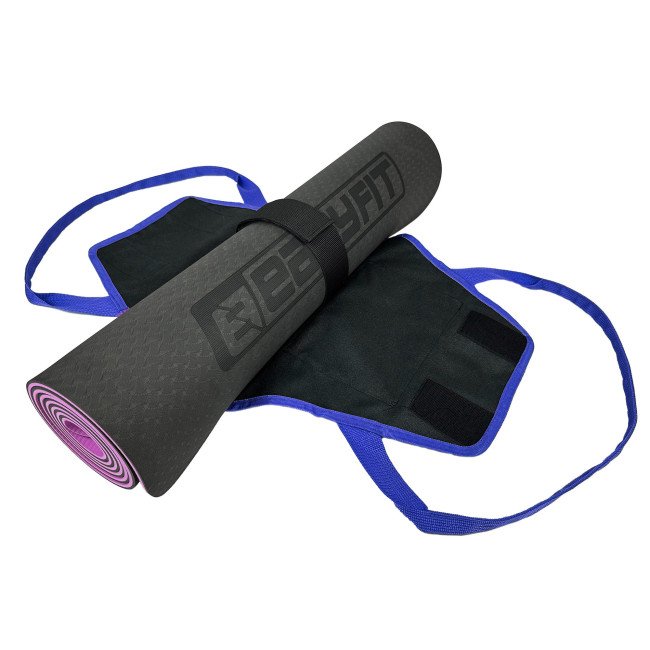 Сумка-переноска EasyFit для йога-килимка Синя