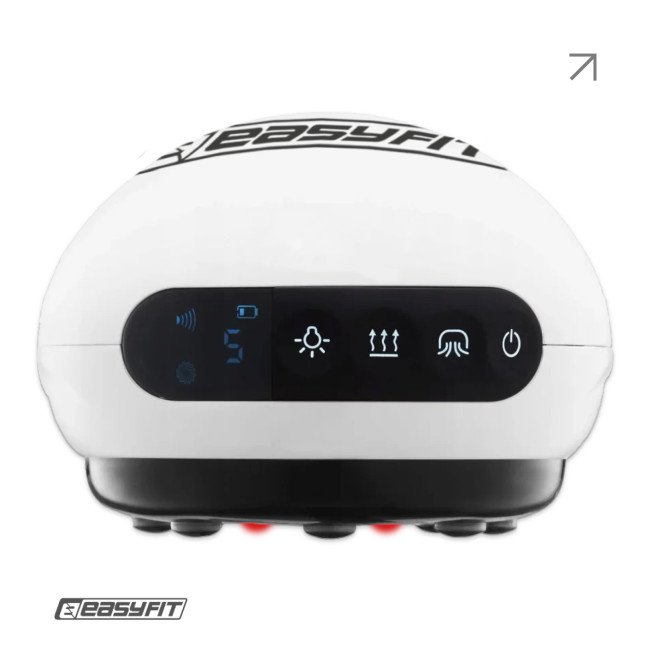 Вакуумний масажер для тіла EasyFit CupPro: банка з підігрівом та ІЧ-світлом