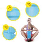 Масажний ролик Cornix EVA 33 x 14 см (валик, роллер) XR-0030 Sky Blue