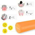 Масажний ролик Cornix EVA+ 45 x 15 см (валик, роллер) XR-0302 Orange