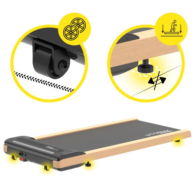 Бігова доріжка для ходьби Cornix Diana Walking Pad Oak Wood