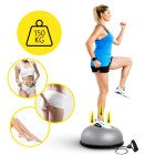 Балансувальна платформа (півсфера) Cornix Bosu Ball 58 см з еспандерами XR-0455 Grey