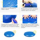 Балансувальна подушка-диск Cornix 33 см (сенсомоторна) масажна XR-0056 Violet