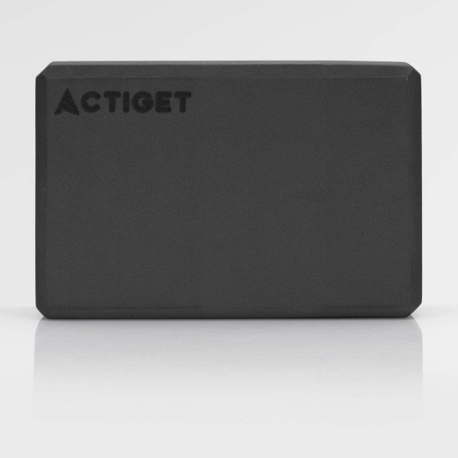 Блок для йоги Actiget EVA 23 x 15 x 7.5 см ACT0058 Black
