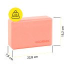 Блок для йоги Cornix EVA 22.8 x 15.2 x 7.6 см XR-0104 Orange