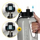 Пляшка для води спортивна 4FIZJO 2000 мл Grey (P-5905973403825)
