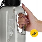 Пляшка для води спортивна 4FIZJO 2000 мл Grey (P-5905973403825)