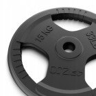 Диск металевий 4FIZJO 2 x 15 кг 26 мм Black (P-5905973401371)