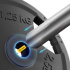 Диск металевий 4FIZJO 2 x 1.25 кг 26 мм Black (P-5905973401357)