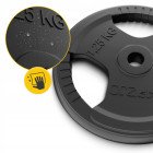 Диск металевий 4FIZJO 2 x 1.25 кг 26 мм Black (P-5905973401357)