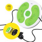 Диск здоров'я для талії Cornix Twisting Waist Disc з еспандерами XR-0446 White/Green