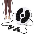 Диск здоров'я для талії Cornix Twisting Waist Disc з еспандерами XR-0451 White/Black