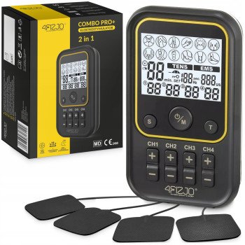 Апарат для електростимуляції м'язів 4FIZJO Combo PRO+ 2 в 1 (P-5907739317124)
