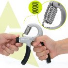 Еспандер кистьовий Actiget 20-50 кг з регульованим навантаженням ACT0052 Grey/Black