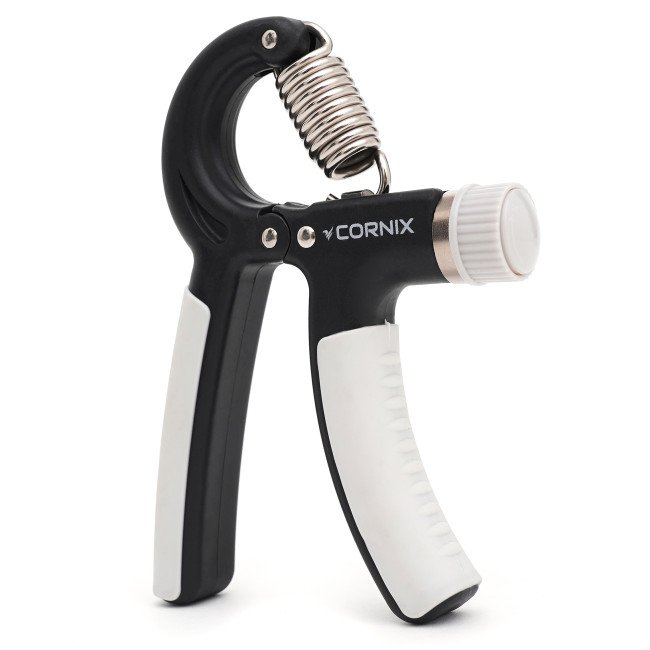 Еспандер кистьовий Cornix 5-60 кг з регульованим навантаженням XR-0142 Black/Grey