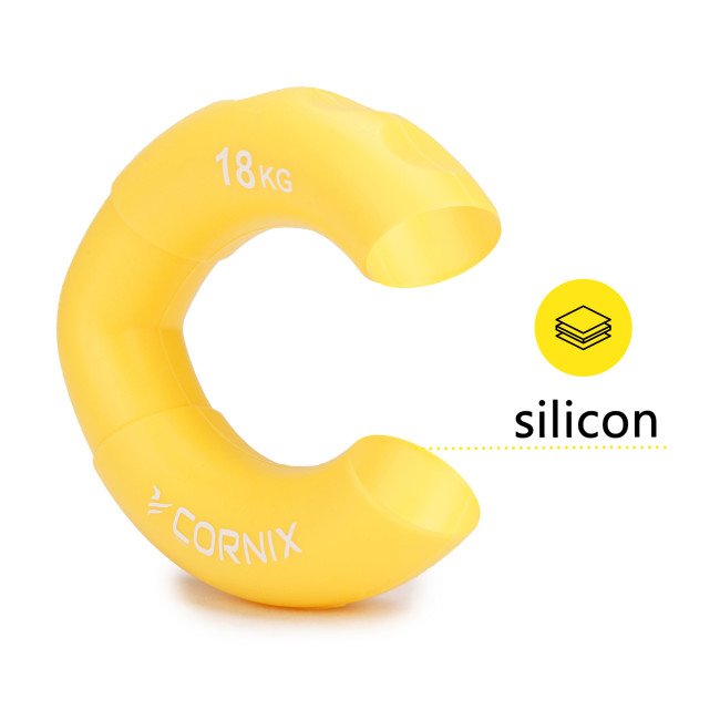 Еспандер кистьовий силіконовий Cornix 18 кг XR-0073