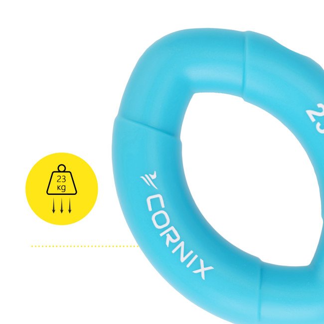 Еспандер кистьовий силіконовий Cornix 23 кг XR-0074