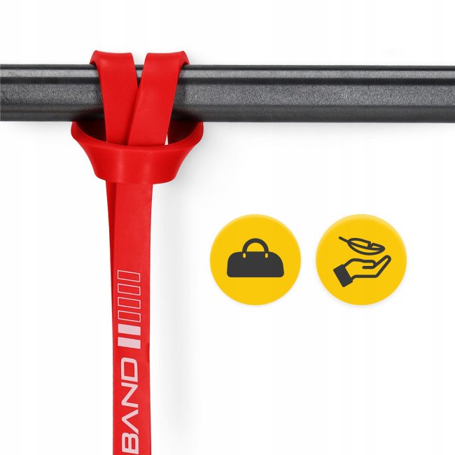 Еспандер-петля 4FIZJO Power Band 13 мм 6-10 кг резина для фітнесу і спорту Red (P-5907222931059)