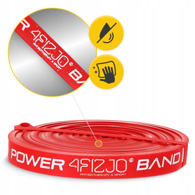 Еспандер-петля 4FIZJO Power Band 13 мм 6-10 кг резина для фітнесу і спорту Red (P-5907222931059)