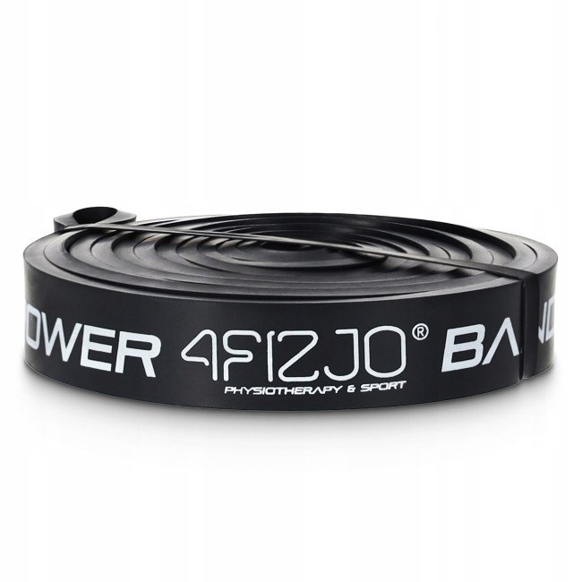 Еспандер-петля 4FIZJO Power Band 22 мм 12-17 кг резина для фітнесу і спорту Black (P-5907222931066)