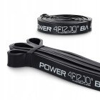Еспандер-петля 4FIZJO Power Band 22 мм 12-17 кг резина для фітнесу і спорту Black (P-5907222931066)