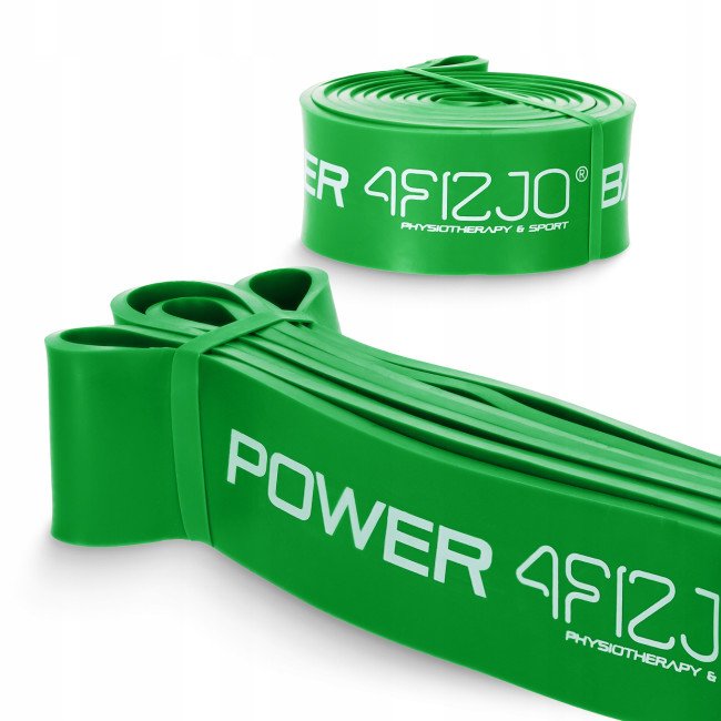 Еспандер-петля 4FIZJO Power Band 45 мм 26-36 кг резина для фітнесу і спорту Green (P-5907222931080)