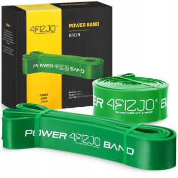 Еспандер-петля 4FIZJO Power Band 45 мм 26-36 кг резина для фітнесу і спорту Green (P-5907222931080)