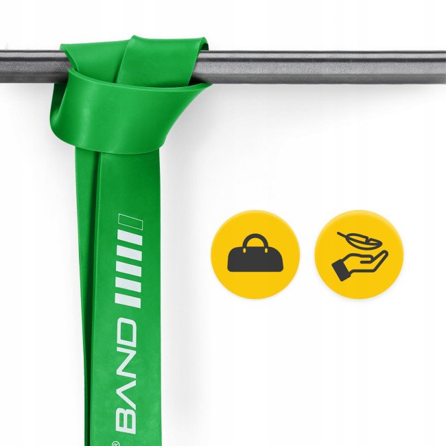 Еспандер-петля 4FIZJO Power Band 45 мм 26-36 кг резина для фітнесу і спорту Green (P-5907222931080)