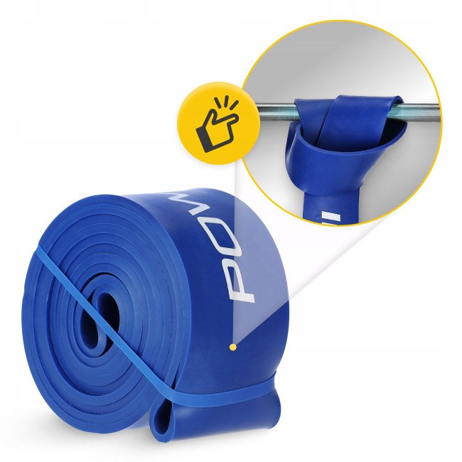 Еспандер-петля 4FIZJO Power Band 64 мм 36-46 кг резина для фітнесу і спорту Blue (P-5907222931097)