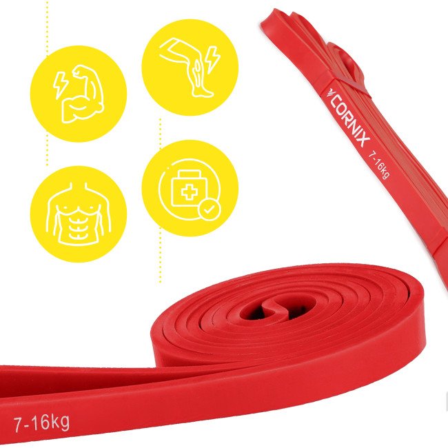 Еспандер-петля Cornix Power Band 13 мм 7-16 кг (резина для фітнесу та спорту) XR-0058