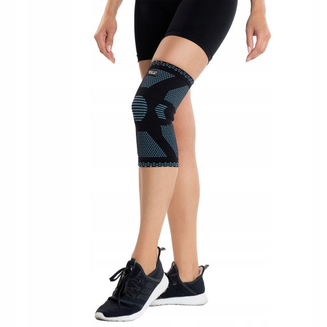 Фіксатор (бандаж) для коліна 4FIZJO 1 шт Size XXL (P-5907739318176)