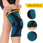 Фіксатор (бандаж) для коліна 4FIZJO зі стабілізацією колінної чашечки 1 шт Size XXL (P-5907739317964)
