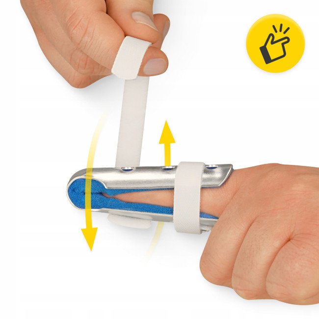 Фіксатор (бандаж) для пальця руки 4FIZJO MED 1 шт Size M (P-5905973407403)