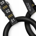 Гімнастичні кільця 4FIZJO з ABS пластику, регульовані Black/Yellow (P-5905973406109)