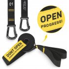 Гімнастичні кільця 4FIZJO з ABS пластику, регульовані Black/Yellow (P-5905973406109)