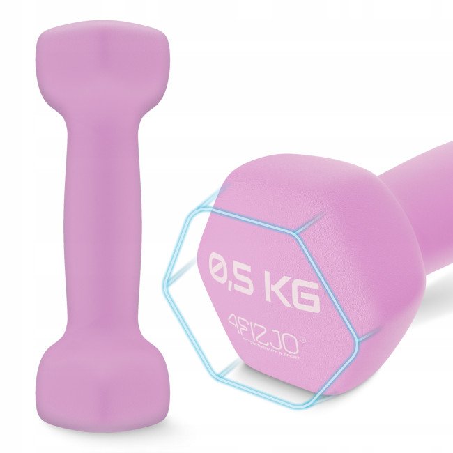 Гантелі вінілові 4FIZJO Classic 2 x 0.5 кг (P-5907739311948)